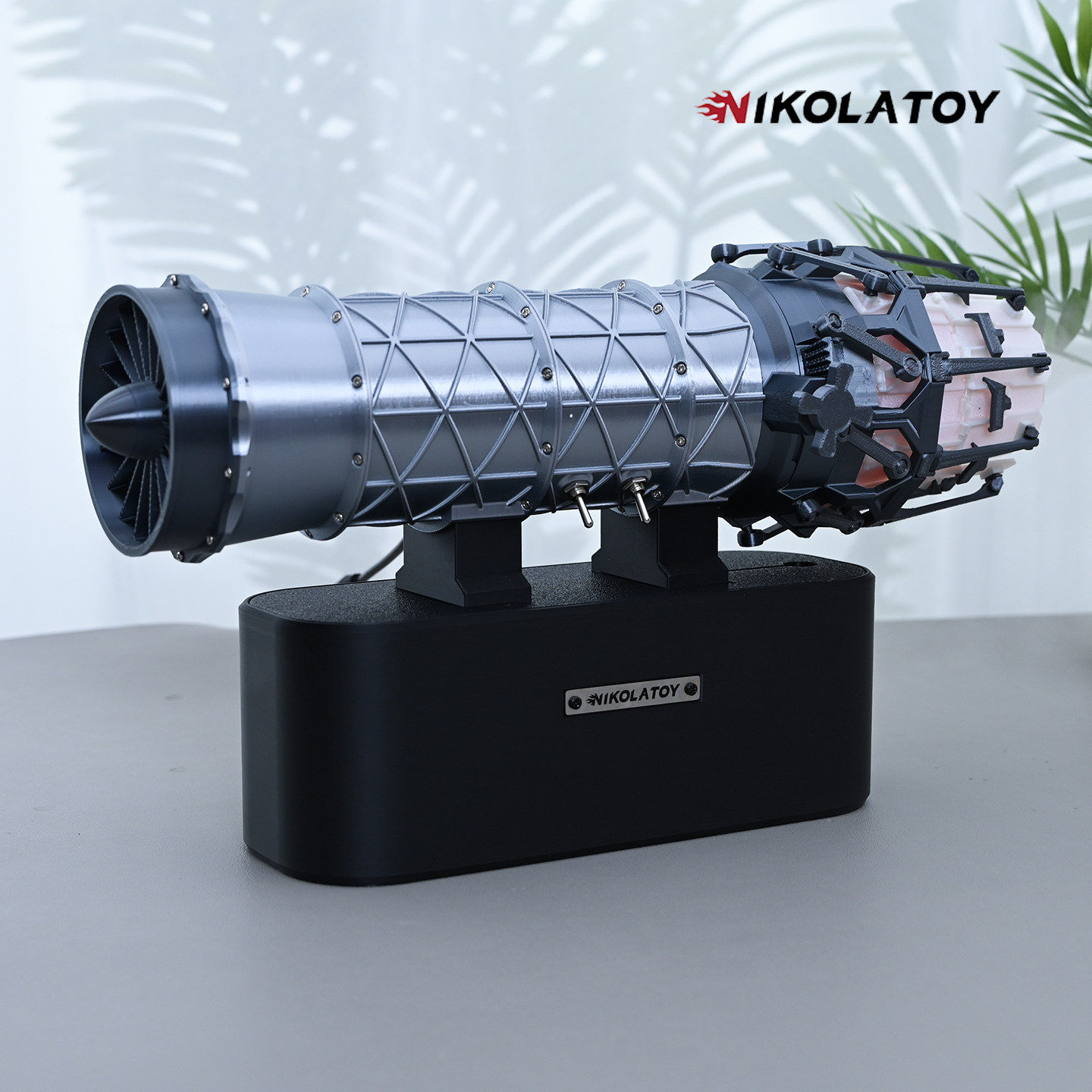 Office Tech Gifts - NIKOLATOY Modèle de moteur turbofan avec