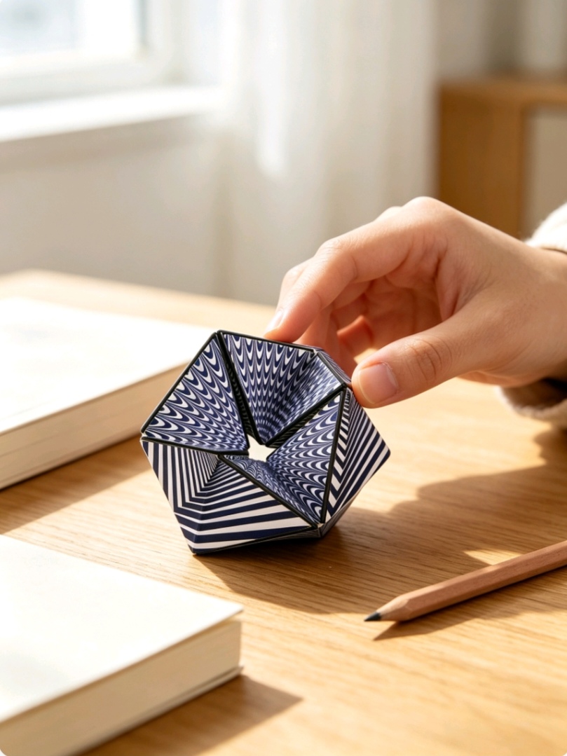 Cube anti-stress géométrique 3 - Office Hi Tech avis et prix